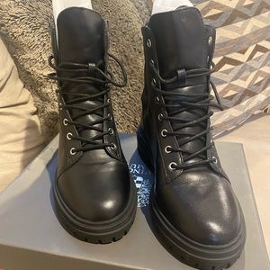 Vince Camuto Bestenda Combat Boots